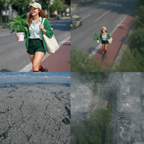 Earth Zoom Out Video